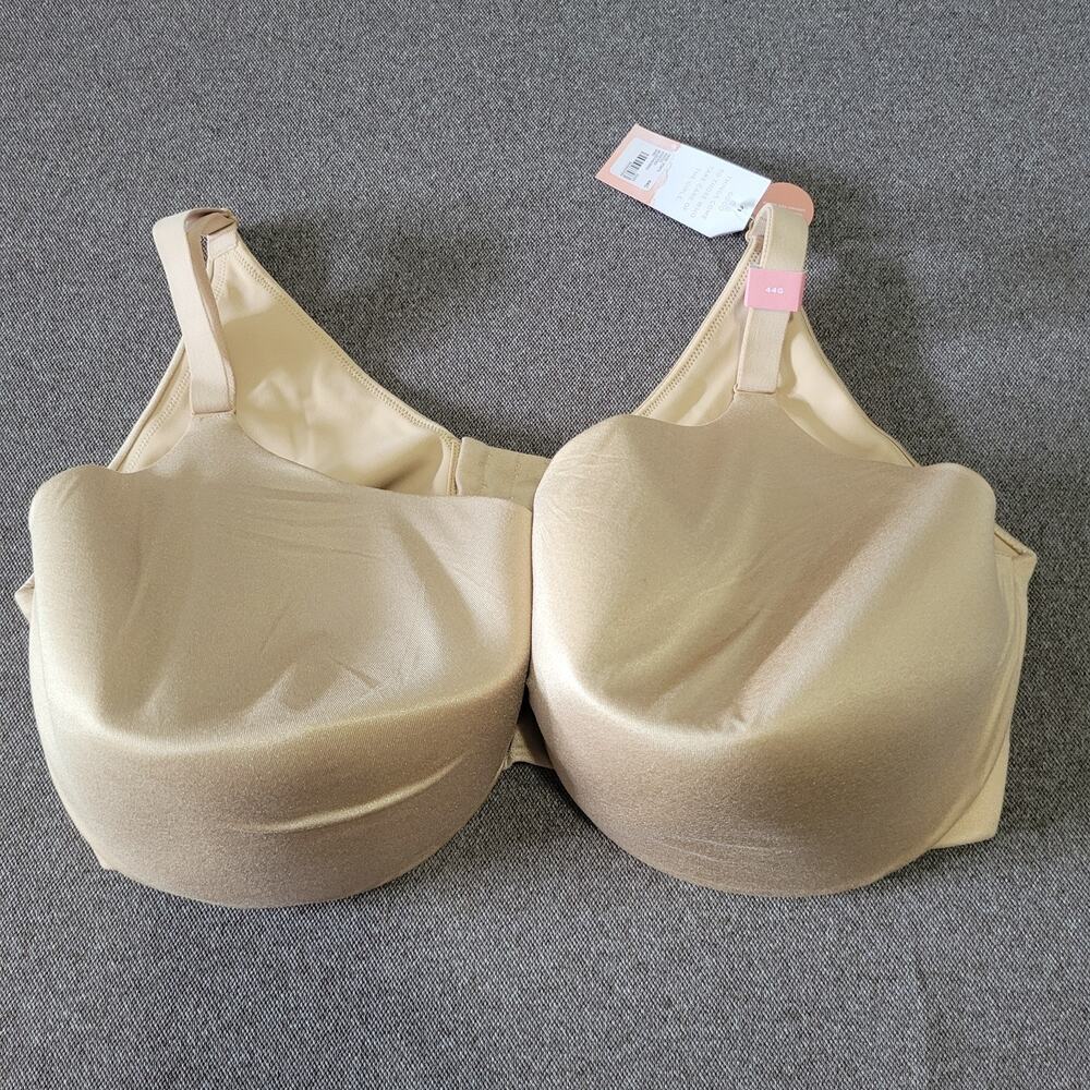 Cacique Bra 44G Tan Back Smoother Lightly Lined Full Coverage